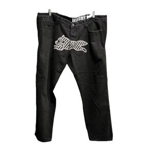 Ice Cream Black Billionaire Boys Club Running Dog Men's‎ Jeans Size 38